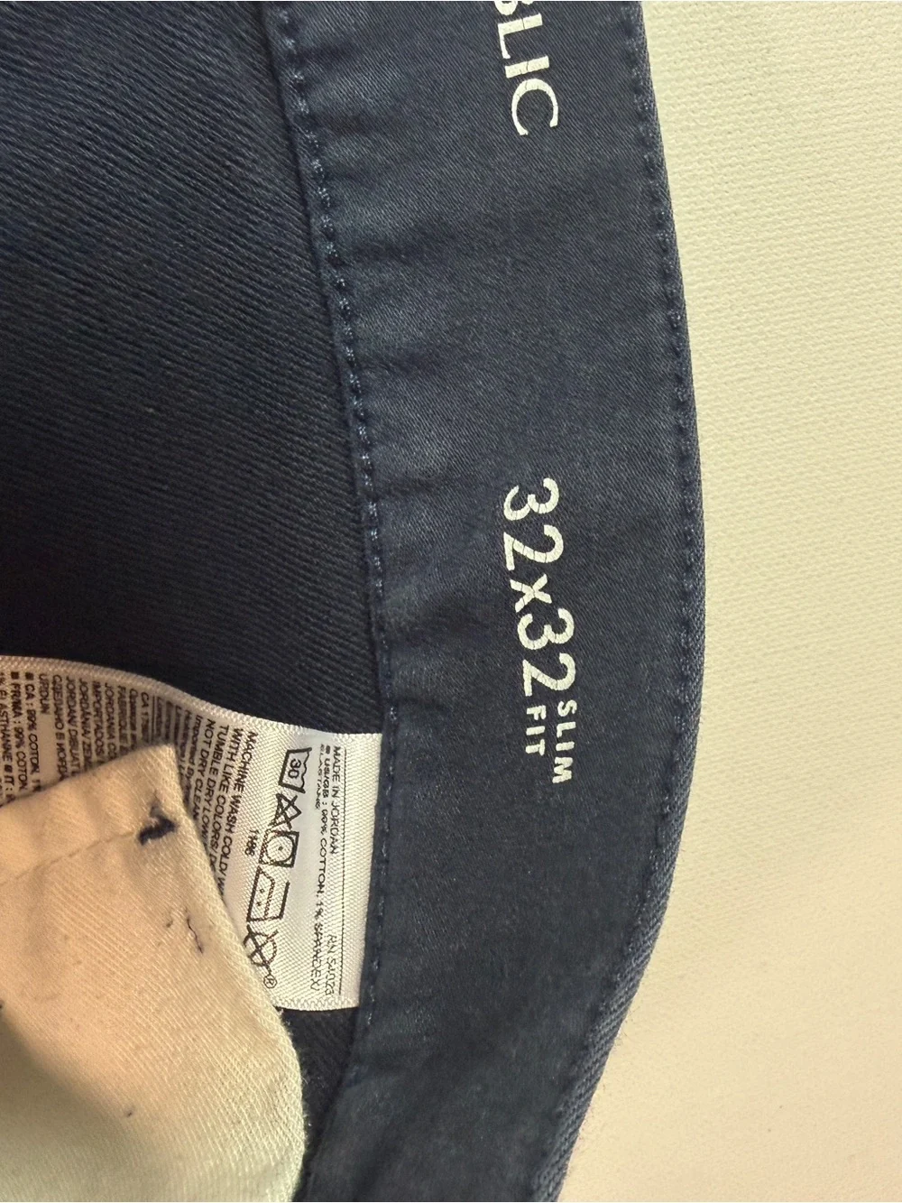 Banana Republic Navy Slim Jeans